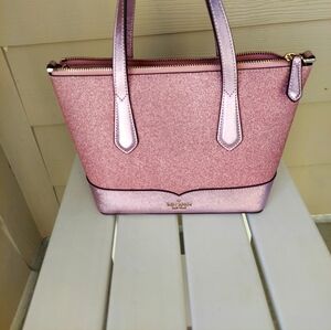 Kate Spade Pink Glitter Bag
